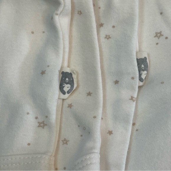 Rabbit & Bear 0-3M Baby Outfit - Long Sleeve Top and Footed Pants - Picture 9 of 9